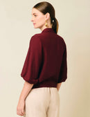 Blusa Granate - Vinotinto