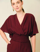 Blusa Amora - Vinotinto