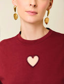 Camiseta Life - Vinotinto