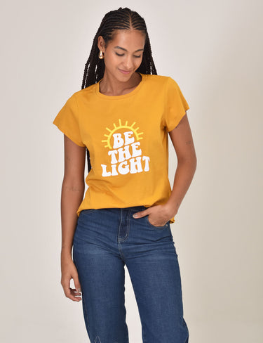 T-shirt Light - Mostaza